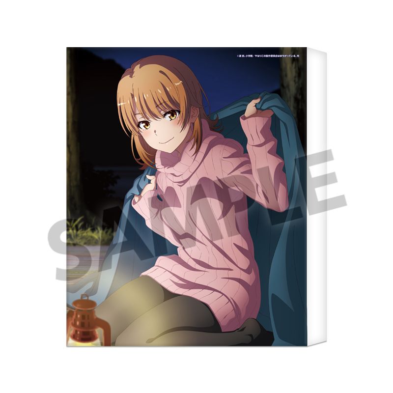 やはり俺の青春ラブコメはまちがっている。キャンバスアート 一色いろは　新品未開封 やはり俺の青春ラブコメはまちがっている。完_キャンバスアート 一色