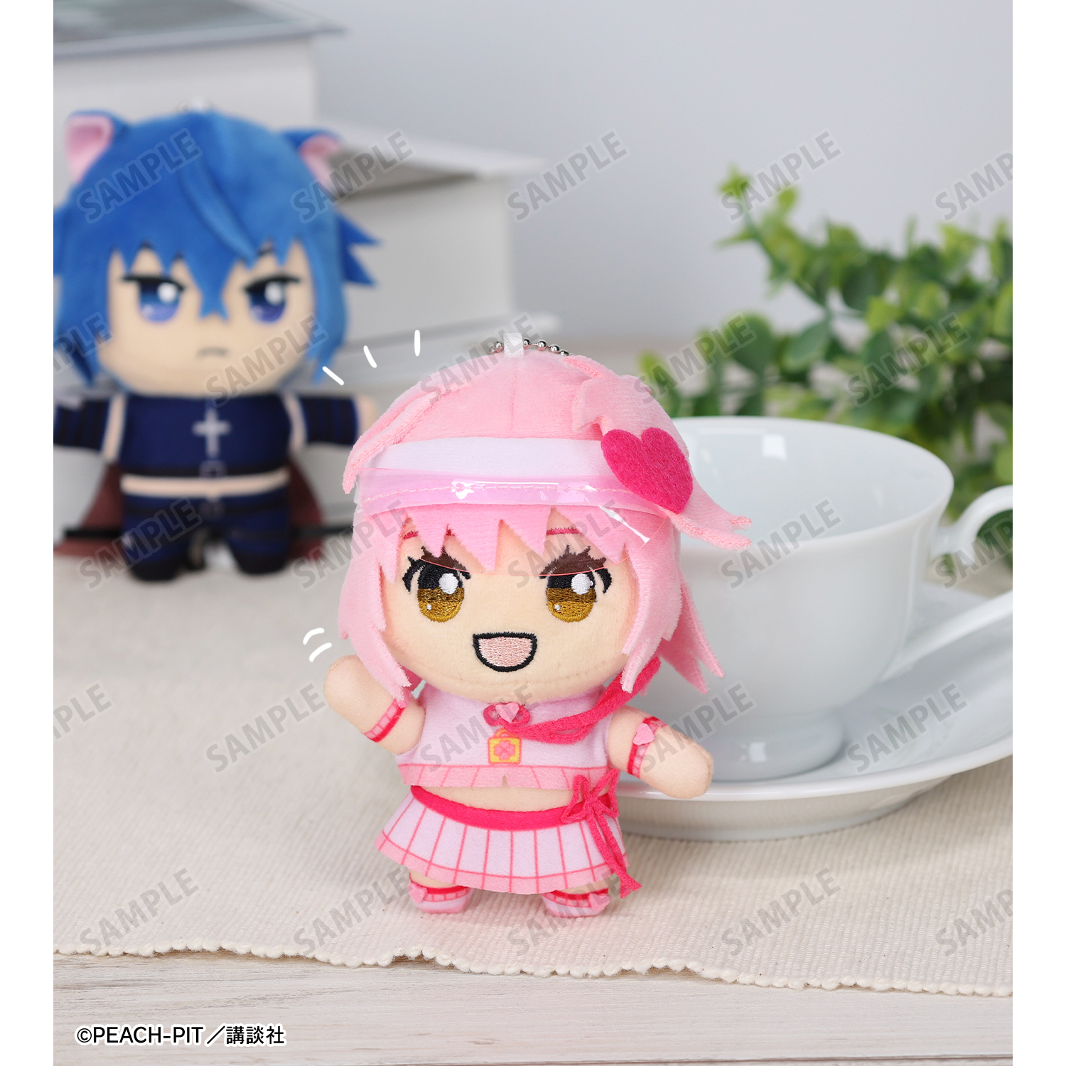 日奈森あむ　赤ちゃんぬいぐるみ　しゅごキャラ　海外限定　公式 しゅごキャラ！_ちょこんと！ ぬいぐるみマスコットセット