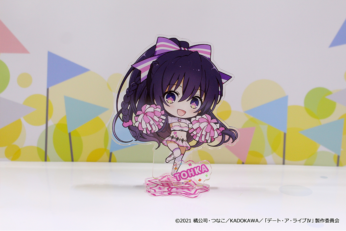 デート・ア・ライブ?_ぷちちょこ アクリルスタンド【夜刀神十香】チアガール