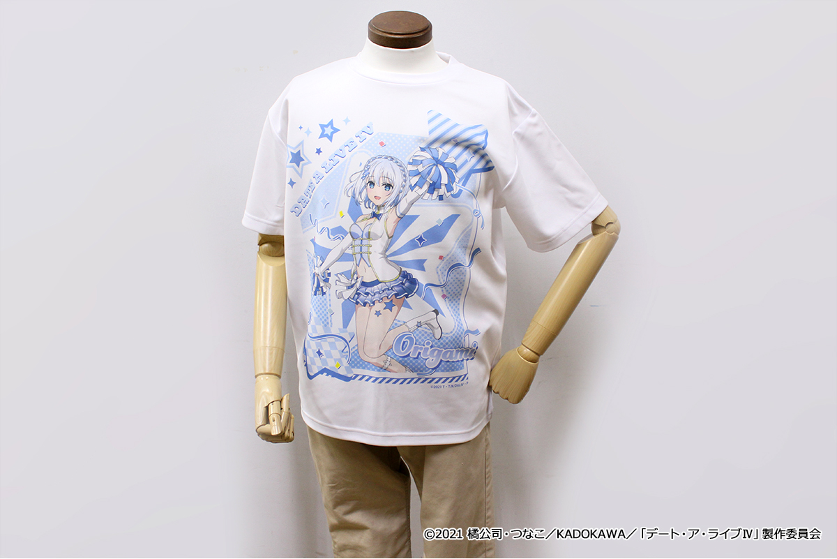 デート・ア・ライブ?_描き下ろし グラフィックTシャツ【鳶一折紙】チアガール
