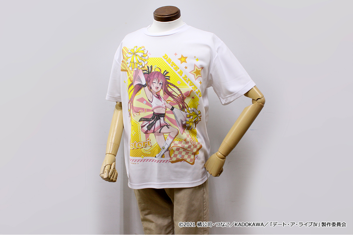 デート・ア・ライブⅣ_描き下ろし グラフィックTシャツ【五河琴里】チアガール