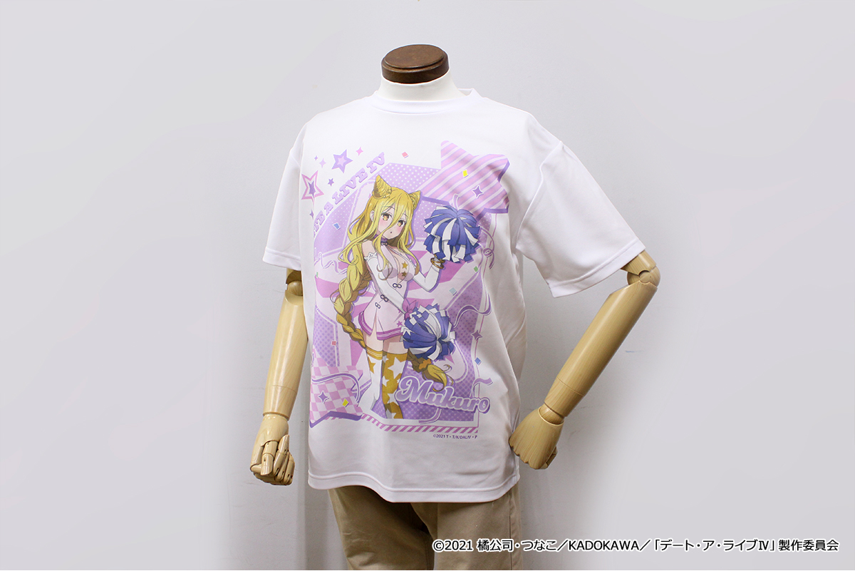 デート・ア・ライブⅣ_描き下ろし グラフィックTシャツ【星宮六喰】チアガール