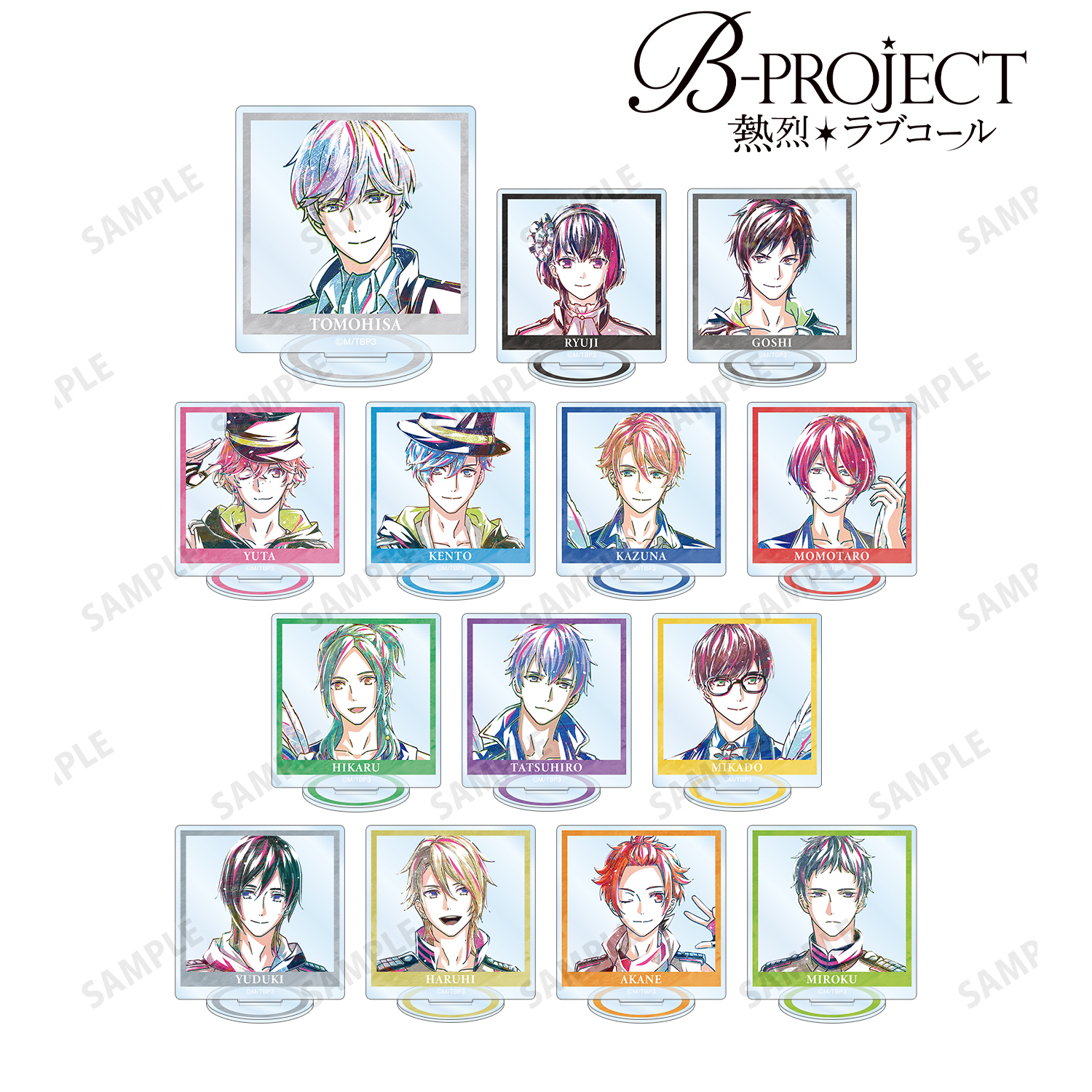 B-PROJECT ?熱烈＊ラブコール?_トレーディング Ani-Art 第1弾 アクリルスタンド(単位/BOX)【コンプリートBOX】