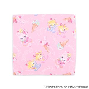 [추심의 아이]_MAKI 콜라보 핸드타월(아이 아쿠아 루비)