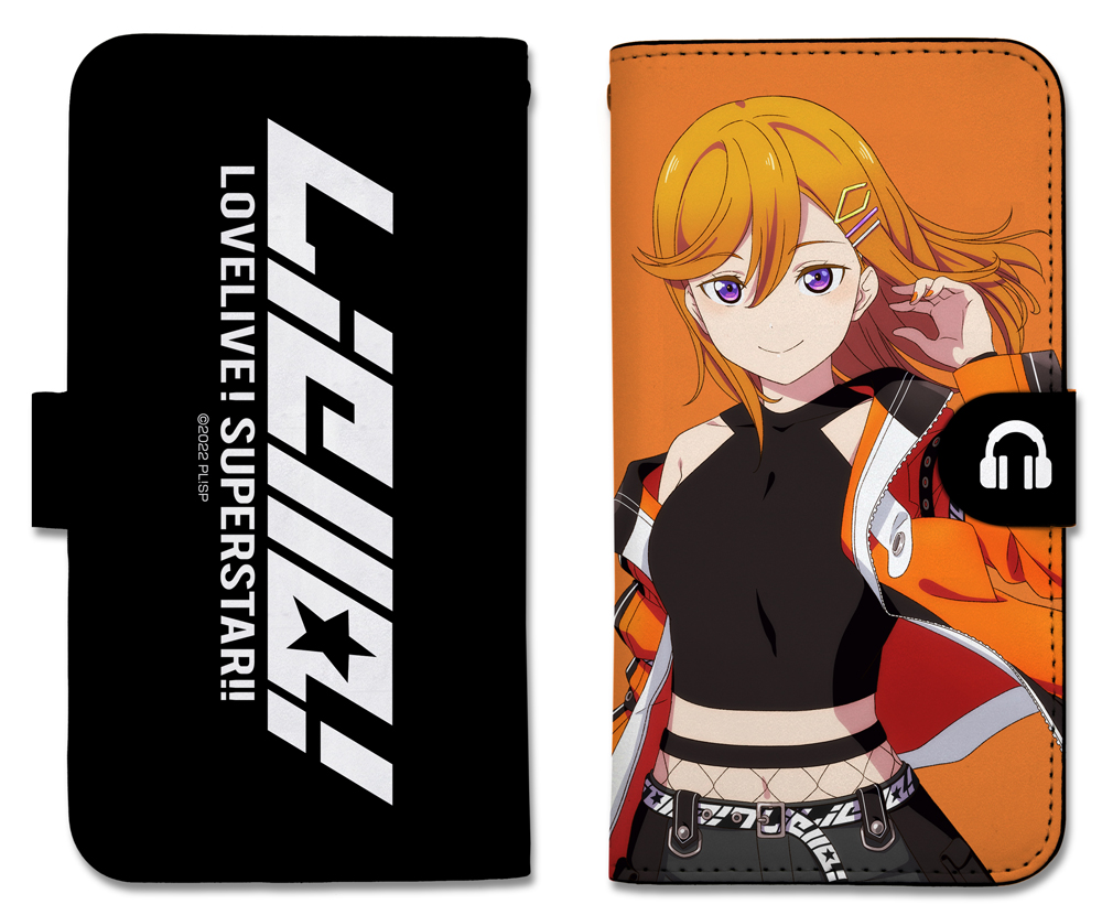 ラブライブ！スーパースター!!_描き下ろし 澁谷 かのん 手帳型スマホケース148