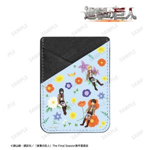 進撃の巨人_エレン&ミカサ&アルミン Botania スマホカードポケット