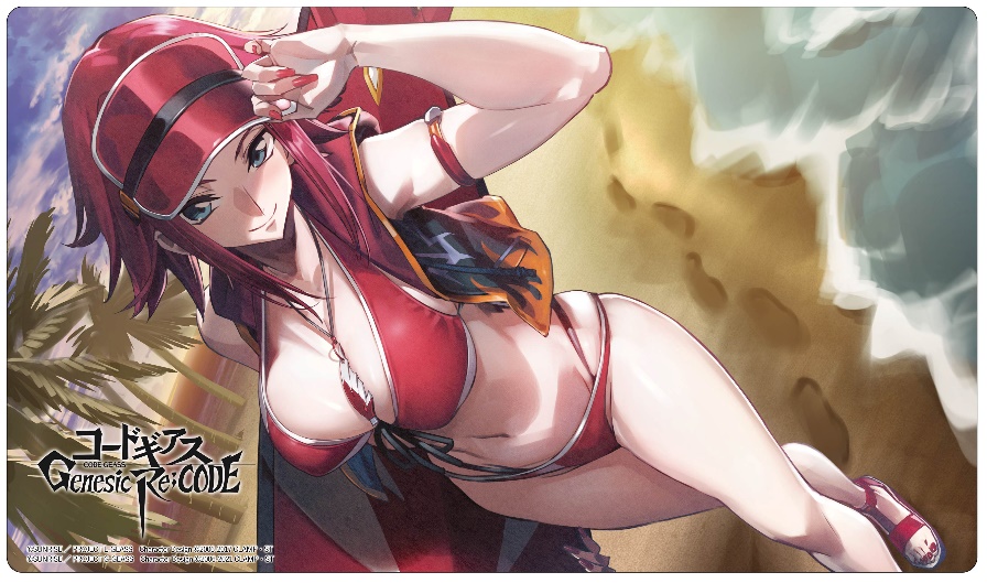 ラバーマットデスクコレクション 紅月カレン コードギアス Genesic Re;CODE_ラバーデスクマットコレクション 水着
