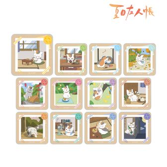 夏目友人帳_描き下ろしイラスト 夏目貴志＆ニャンコ先生 シャボン玉ver