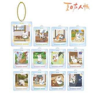 夏目友人帳_缶バッジ11/チェック柄ver. コンプリートセット(全6種