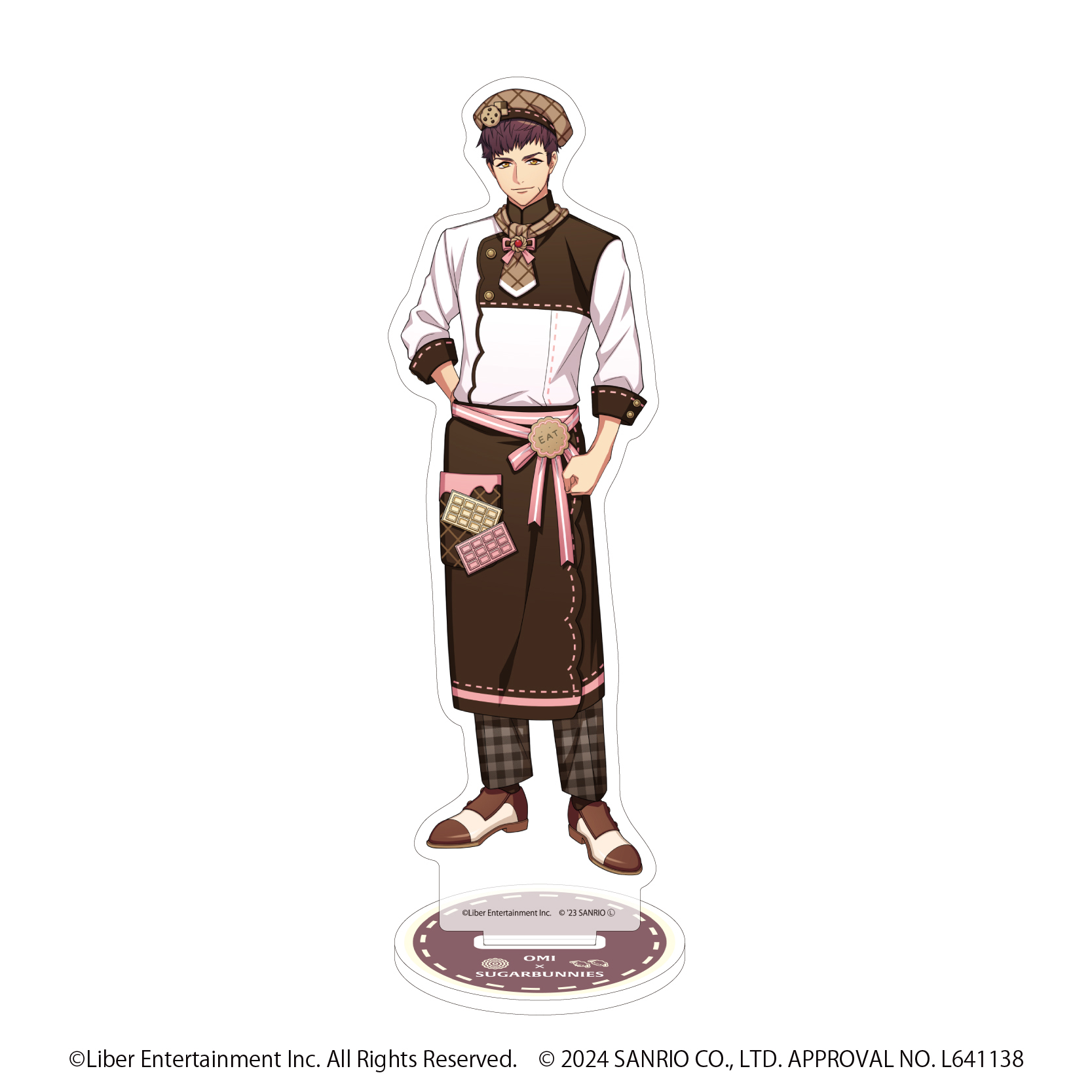 A3!×Sanrio characters_アクリルスタンド28/伏見 臣×シュガーバニーズ(公式イラスト)