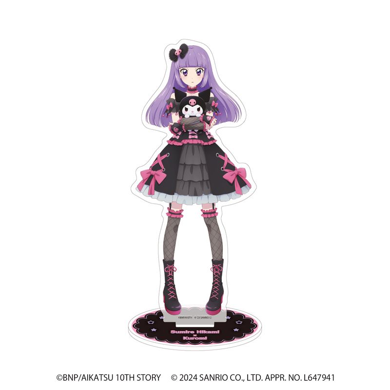 アイカツ！×サンリオキャラクターズ_アクリルスタンド10/氷上 スミレ