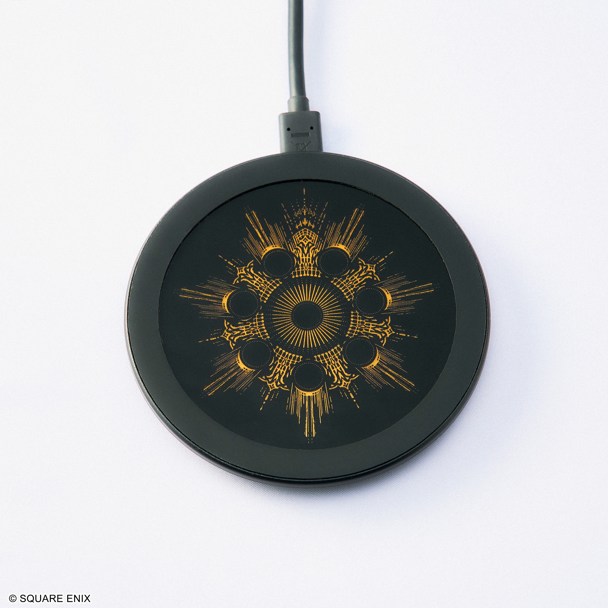 【数量は多】 ファイナルファンタジーXIV_ワイヤレス充電パッド<アゼム スマホアクセサリー