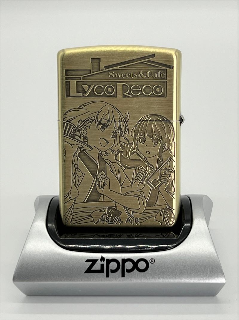 リコリス・リコイル Zippoライター　１日だけカバーだけ使用　中身は未発火 リコリス・リコイル_Zippo (喫茶リコリコ) | リコリス・リコイル