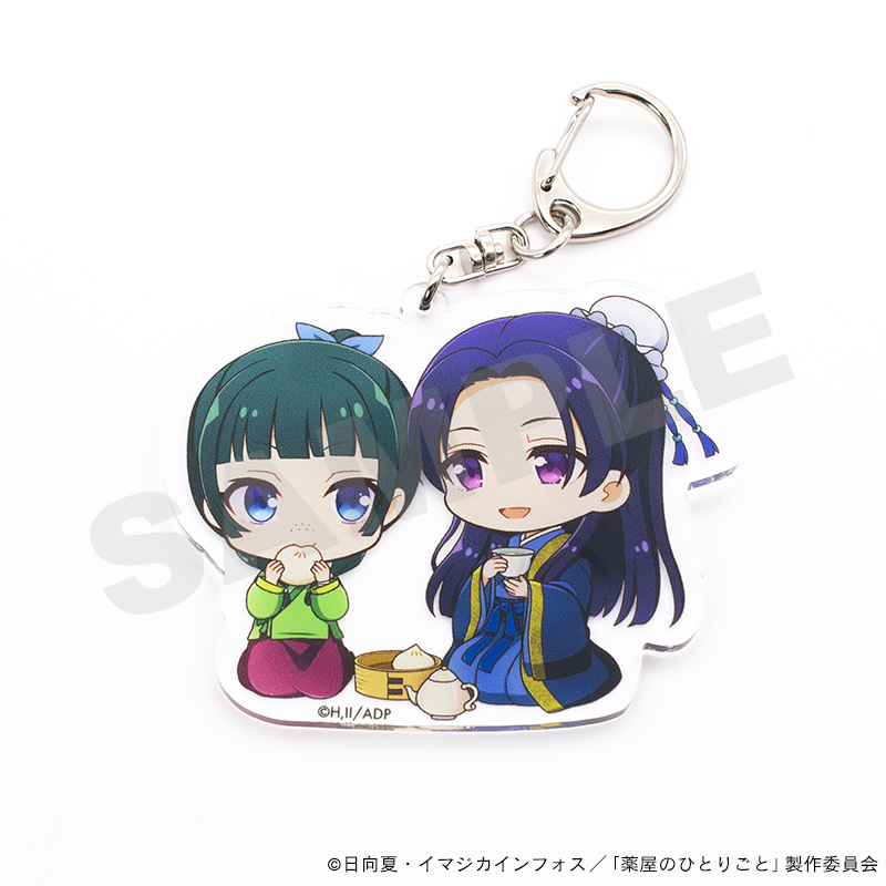 薬屋のひとりごと_アクリルキーホルダー・猫猫と壬氏_茶会