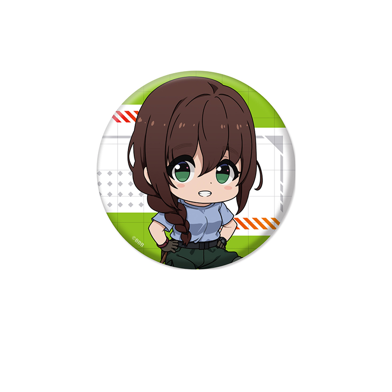 勇気爆発バーンブレイバーン_ぺたん娘缶バッジ ミユ・カトウ