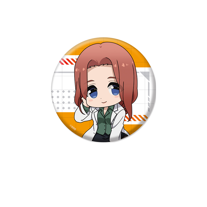 勇気爆発バーンブレイバーン_ぺたん娘缶バッジ ニーナ・コワルスキー