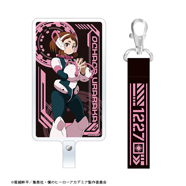 僕のヒーローアカデミア_フォンタブ＆ストラップセット／麗日　お茶子