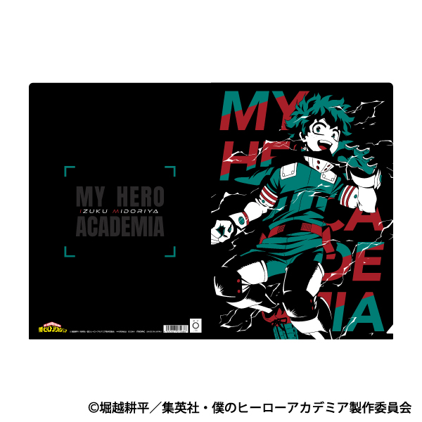 僕のヒーローアカデミア_クリアファイル／ソリッドアートシリーズ 緑谷 出久