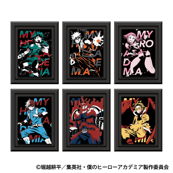 僕のヒーローアカデミア_コマコレ　マグネット／ソリッドアートシリーズ【BOX／6パック入り】