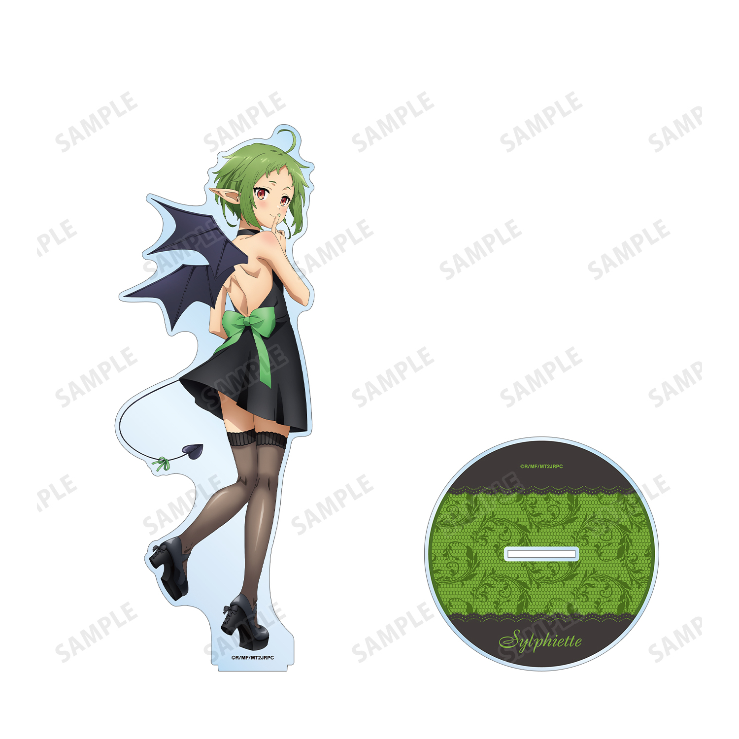 無職転生　ゲームになっても本気出す　シルフィエット　アクリルスタンド 無職転生Ⅱ ～異世界行ったら本気だす～_描き下ろし シルフィエット