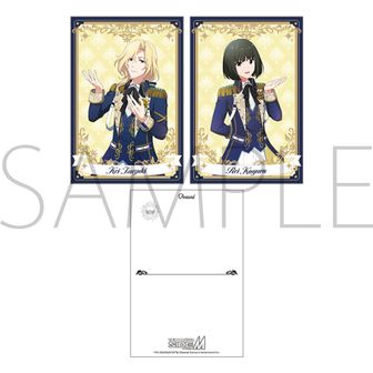 アイドルマスター SideM クリアファイル コースター ポストカード 名刺 アイドルマスター SideM クリアファイル 鷹城恭二 Mフェス2024