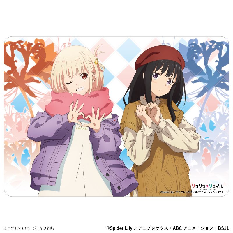 リコリスリコイル　ハワイ　フロアマット リコリス・リコイル_描き下ろし イラストプレイマットNT | リコリス