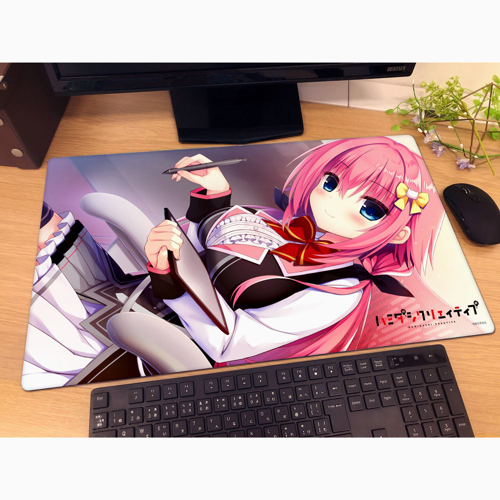 ハミダシクリエイティブ　常磐華乃　ラバーマット　プレイマット　カーテン魂 ハミダシクリエイティブ_ラバーマット(常磐華乃) | 公式グッズ