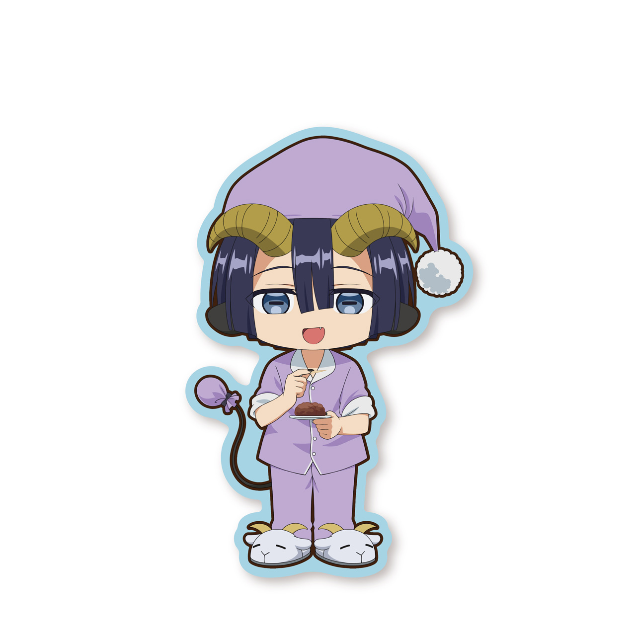 魔王城でおやすみ_魔王城でおたおめ202211 GG3耐ステッカープチ