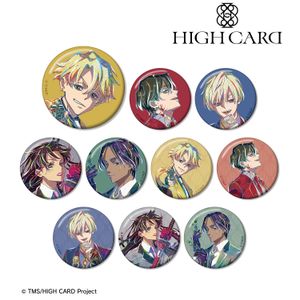 HIGH CARD_ 트레이딩 Ani-Art 캔 배지(단위/BOX)[컴플리트BOX]