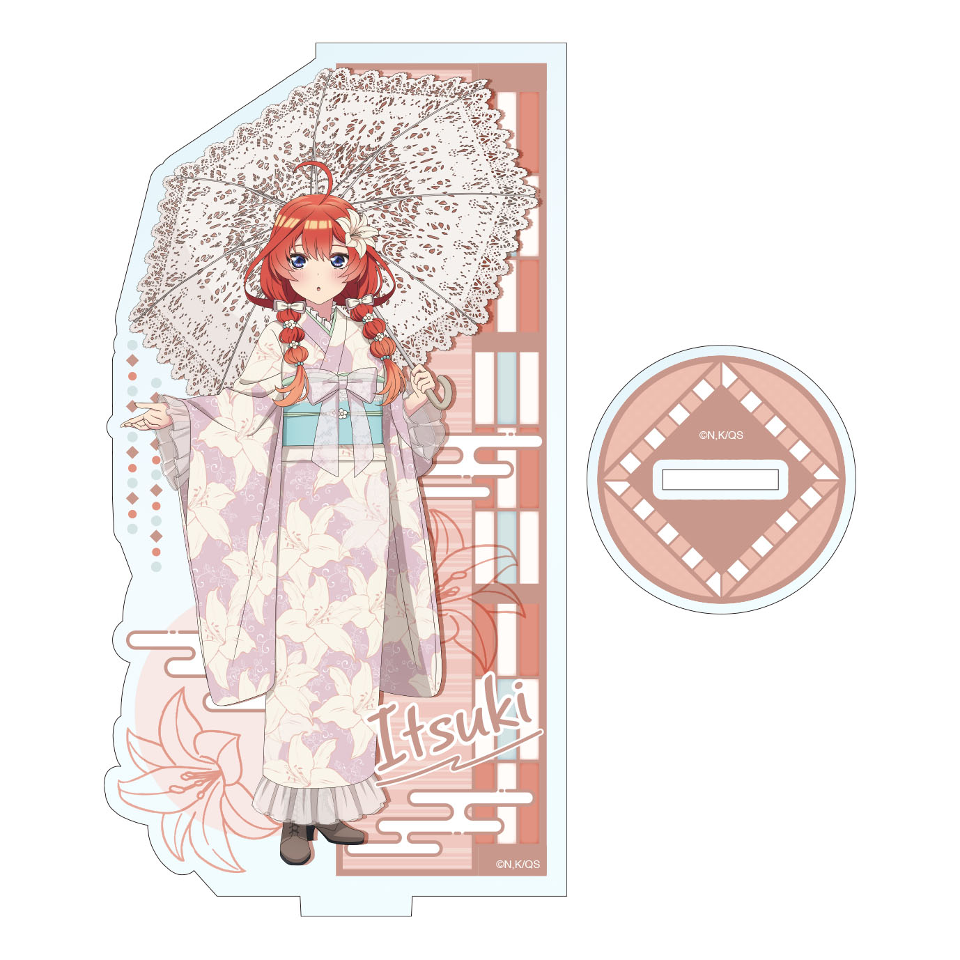 五等分の花嫁∽_レトロモダン 2WAYアクリルメモボード　中野五月