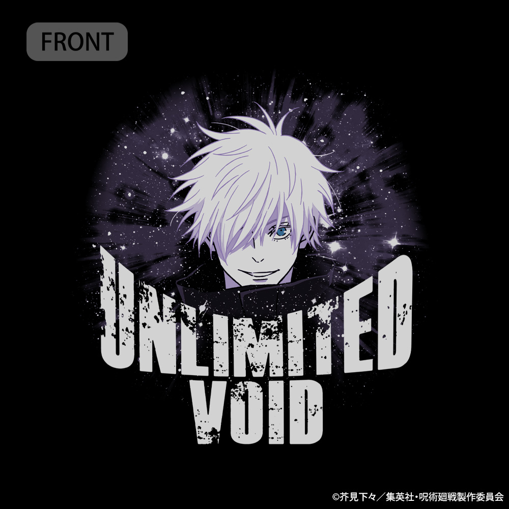 呪術廻戦_S_五条 悟 Tシャツ Ver2.0/BLACK | 公式グッズ・公式