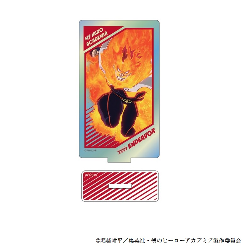僕のヒーローアカデミア_オーロラアクリルスタンドVOL.2 6期新ビジュアル(エンデヴァー)