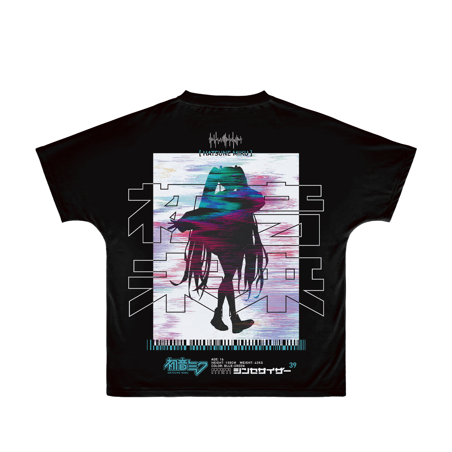 MIKUEXPO2020 Europe フルグラフィックTシャツ 初音ミク フルグラフィックTシャツ 安夏 Ver. [初音ミク] | 公式