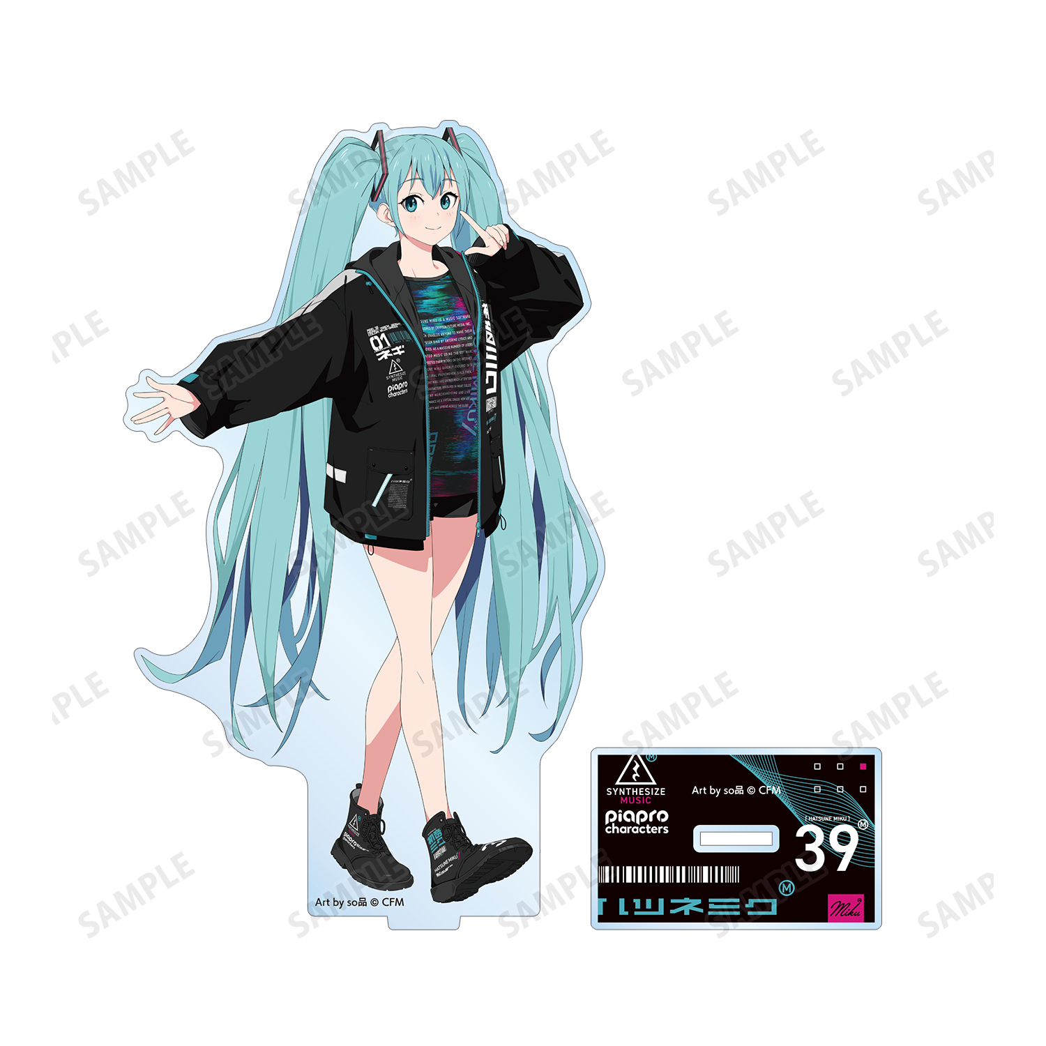 HATSUNE MIKU EXPO 10th Anniversary_描き下ろし 初音ミク