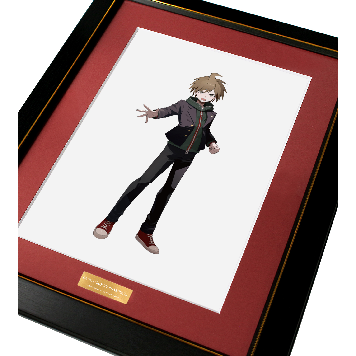 ダンガンロンパシリーズ_描き起こし 苗木誠 Art by さくしゃ2 キャラ