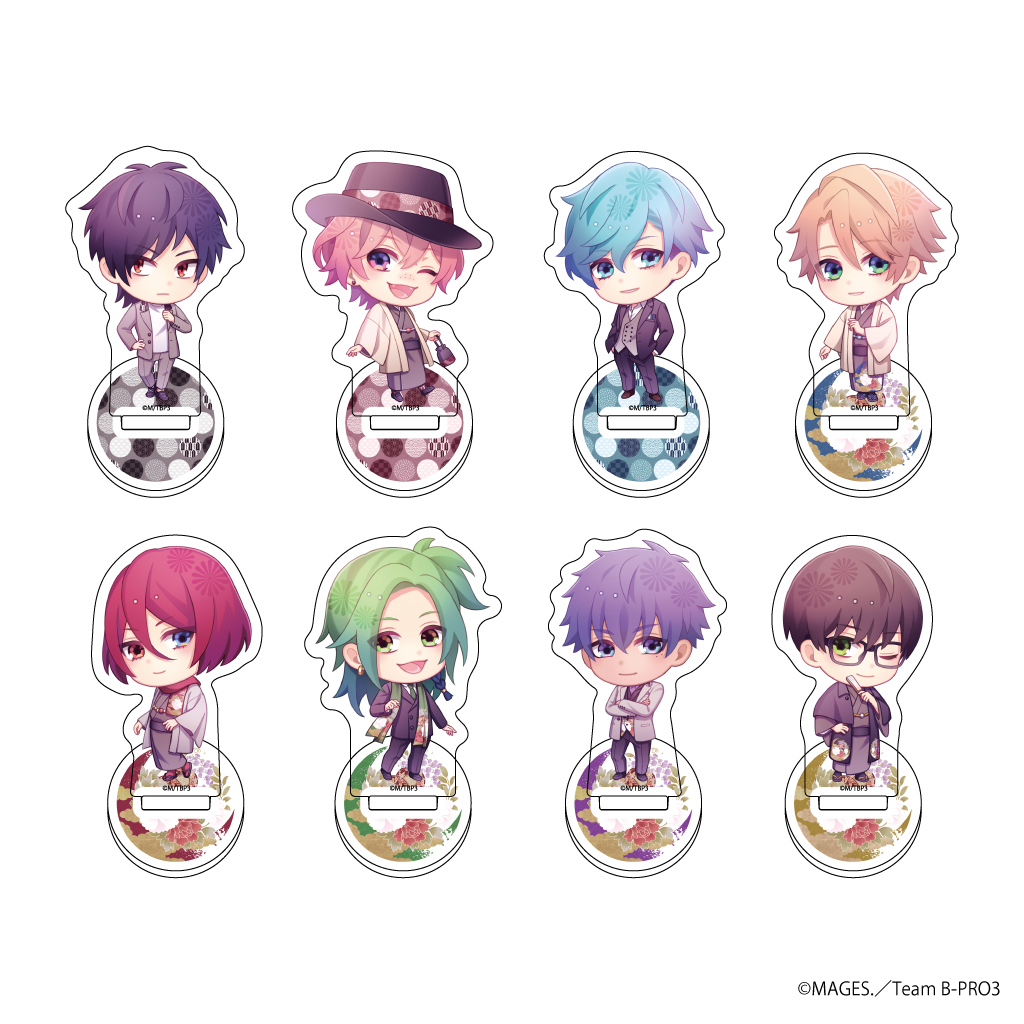 B-PROJECT?熱烈＊ラブコール?_アクリルぷちスタンド02/BOX02 BOX(全8種)(描き下ろしイラスト)【コンプリートBOX】