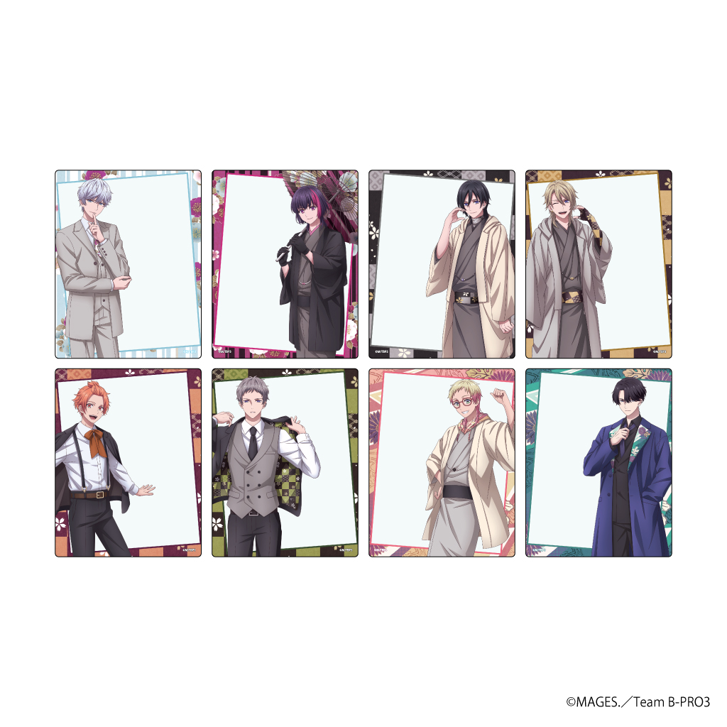 B-PROJECT?熱烈＊ラブコール?_アクリルカード01/BOX01 BOX(全8種)(描き下ろしイラスト)【コンプリートBOX】