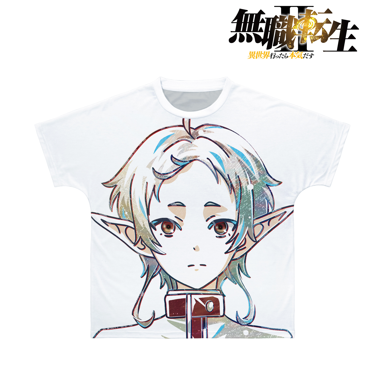 無職転生? ?異世界行ったら本気だす?_(サイズ/L)_フィッツ Ani-Art フルグラフィックTシャツユニセックス