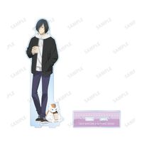 夏目友人帳_描き下ろしイラスト 的場静司&ニャンコ先生 冬の装いver