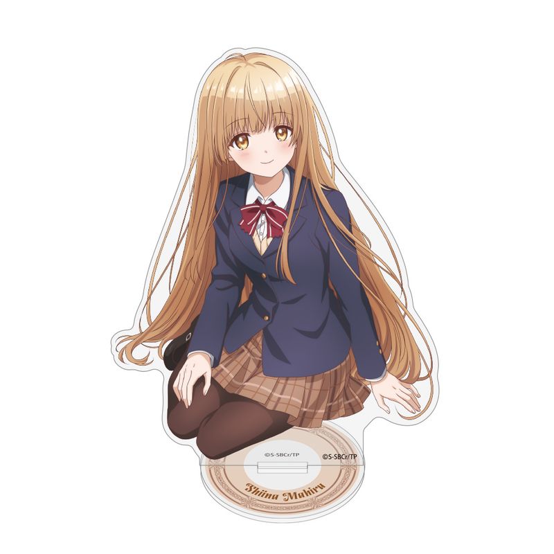 お隣の天使様 複製サイン入り A4キャラファインアクリル 椎名真昼 制服 正規品 お隣の天使様にいつの間にか駄目人間にされていた件_椎名真昼 アクリル