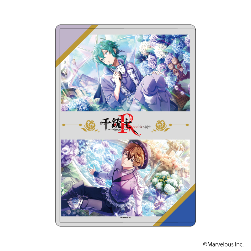 千銃士:Rhodoknight_キャラクリアケース23/カトラリー&シャスポー(公式イラスト)