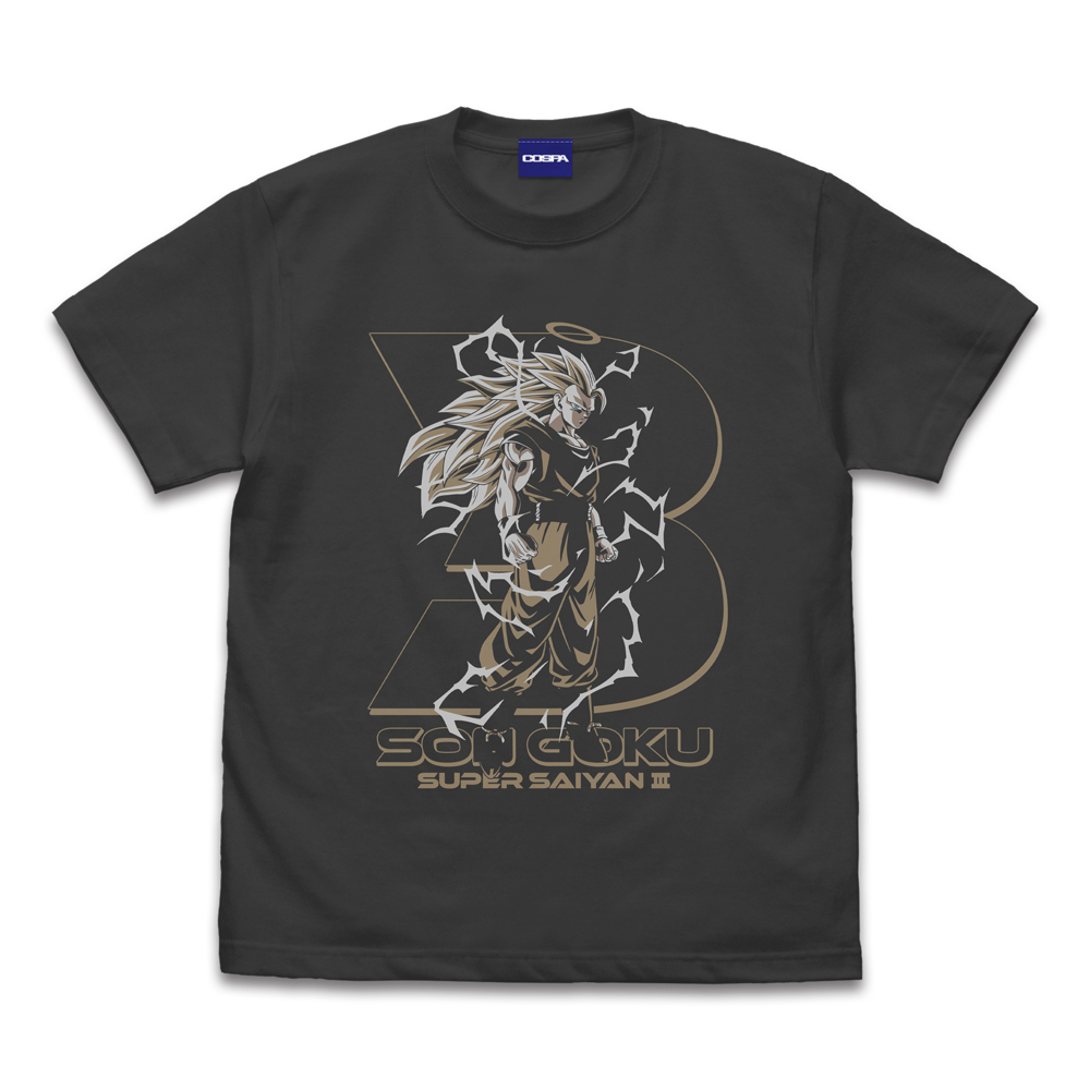 ドラゴンボールZ_M_超サイヤ人3 孫悟空 Tシャツ/SUMI-