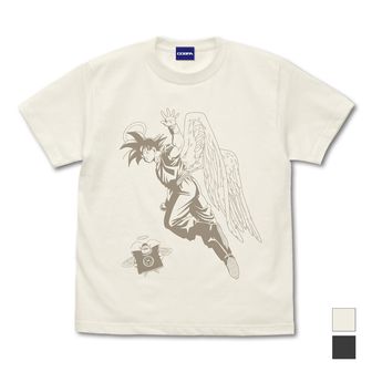 ドラゴンボールZ_L_超サイヤ人 孫悟空 Tシャツ/WHITE- | 公式