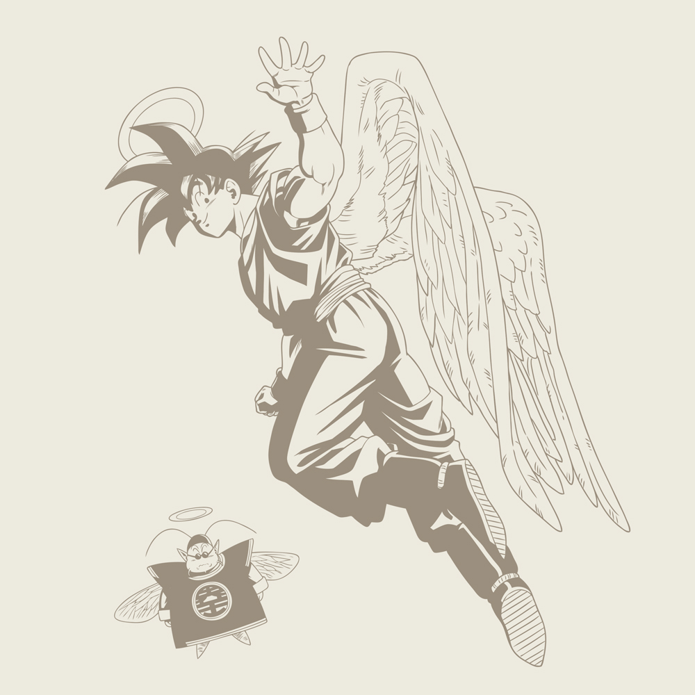 孫悟空　天使　海外限定スリーブ　65枚入り　未開封品 ドラゴンボールフュージョンワールド 天使悟空 海外 スリーブ 未