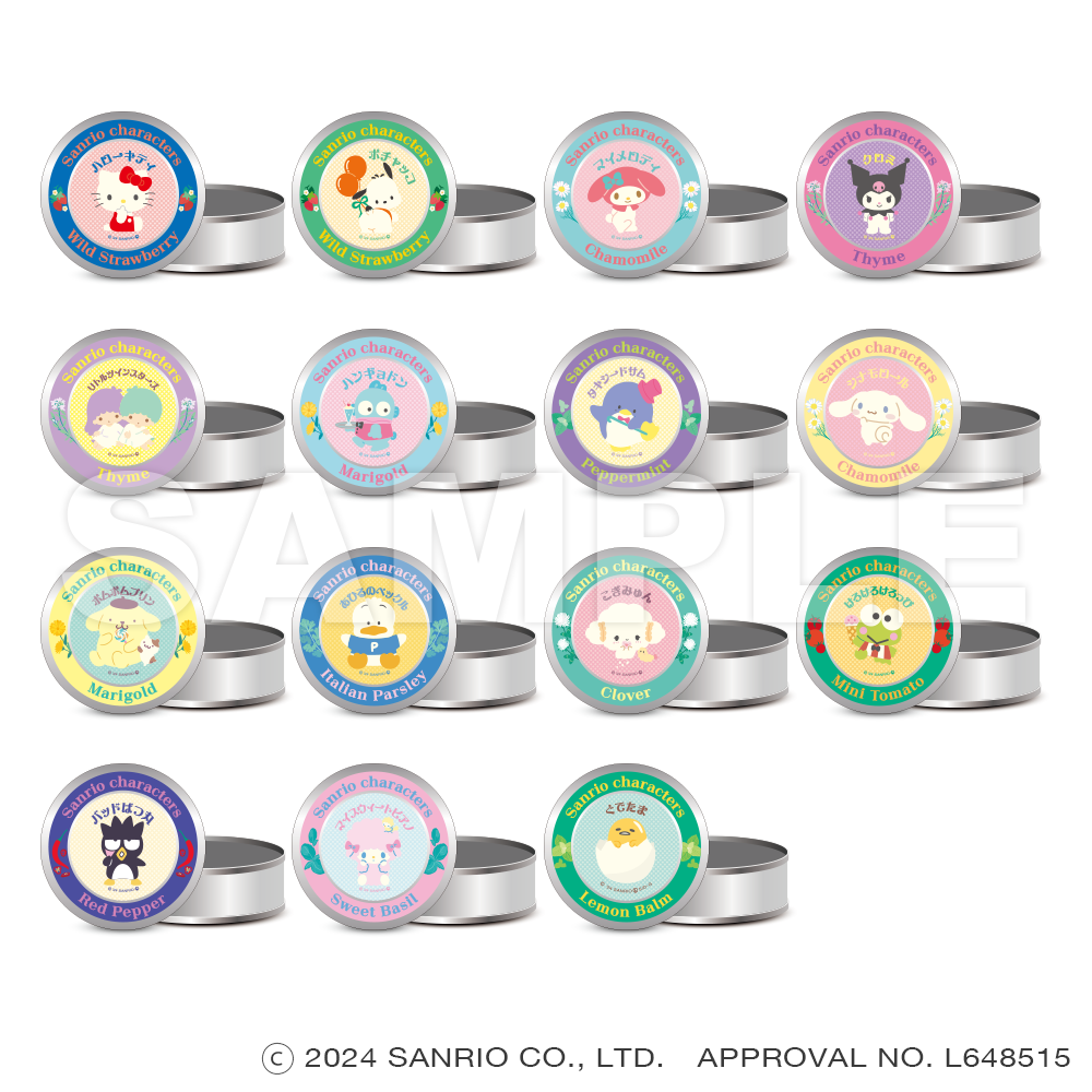 サンリオ　ＢＯＸ（8個入）キャラクターズ　マグネット ダイカットアクリルマグネット 全8種 8個入セット マグネット
