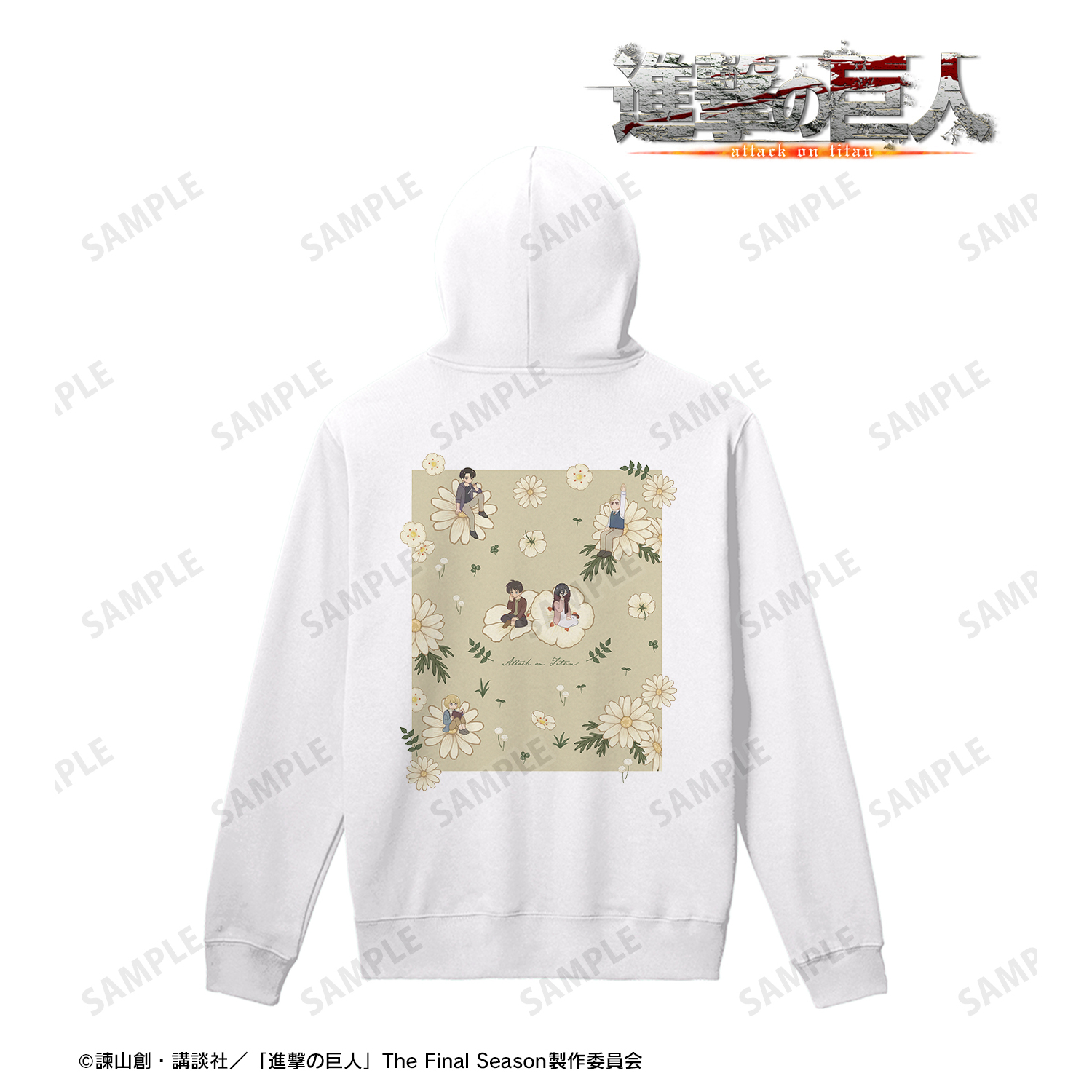 進撃の巨人_(サイズ/M)_Botania 第2弾 バックプリントパーカーレディース