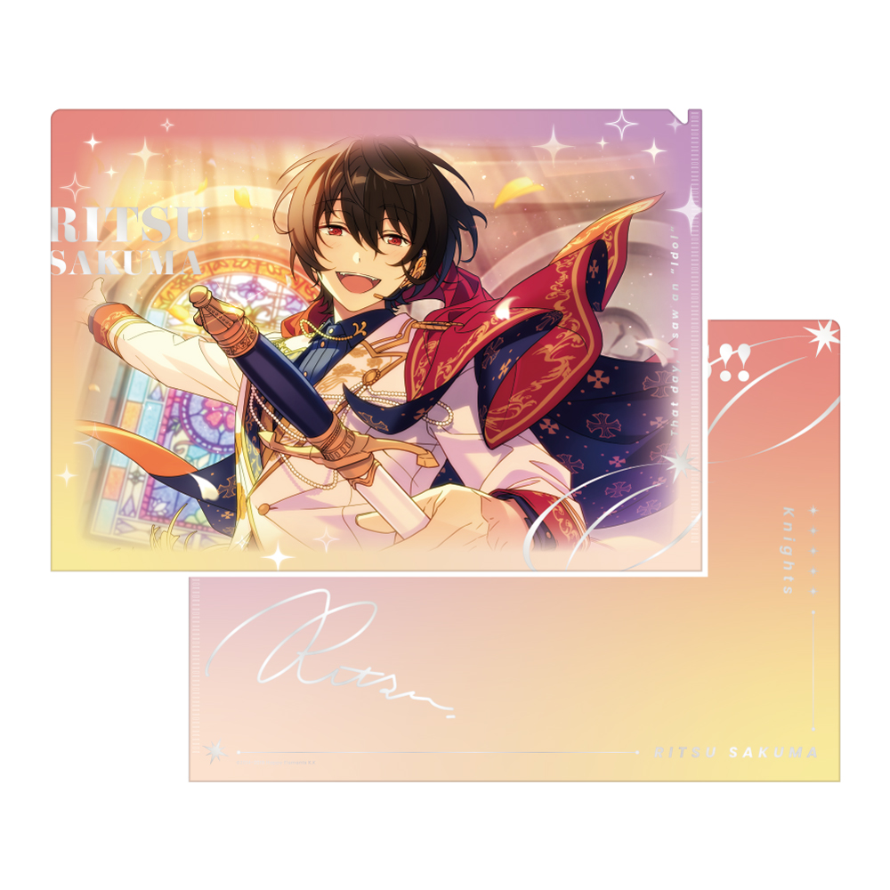 新品☆あんスタ☆Knights【朔間凛月】クリアファイル③