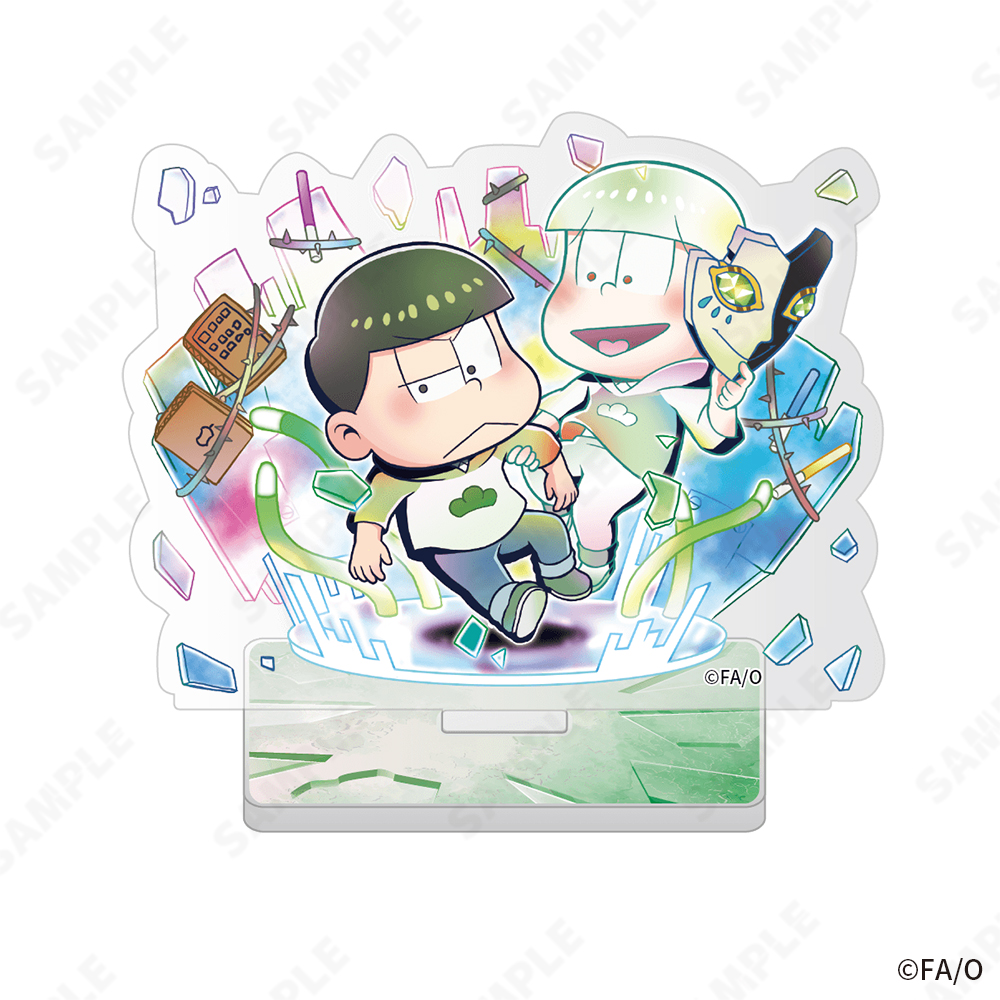 おそ松さん カラ松 セット 9点set アクリルスタンド 缶バッジ おそ松さん カラ松 セット 9点set アクリルスタンド 缶バッジ