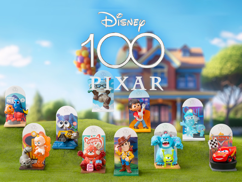 DISNEY_012_POPMART DISNEY 100th Anniversary Pixar シリーズ【BOX】　