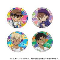 名探偵コナン 灰原哀 プレミアムナイト 缶バッジ 2個セット 名探偵コナン_缶バッジ 灰原哀(アート) | 名探偵コナン公式グッズ